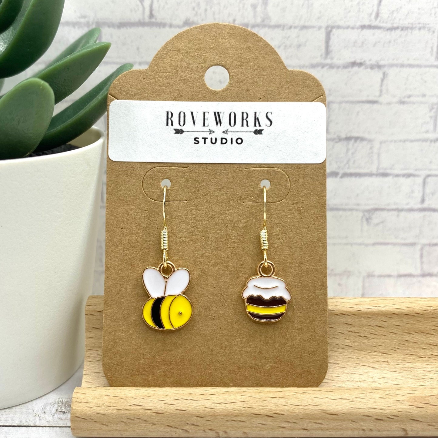 BEES & HONEYPOTS Mismatched Earrings
