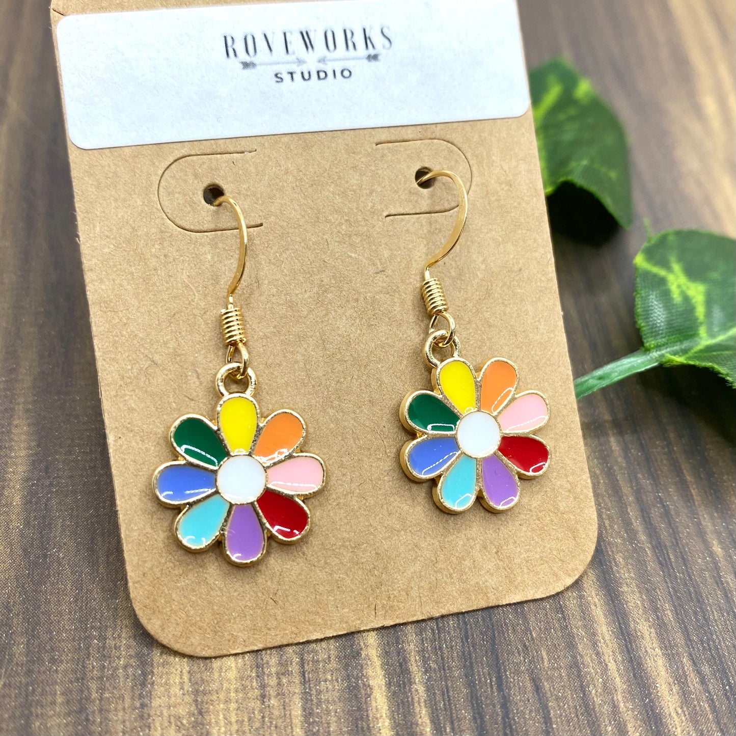 RAINBOW FLOWER Earrings