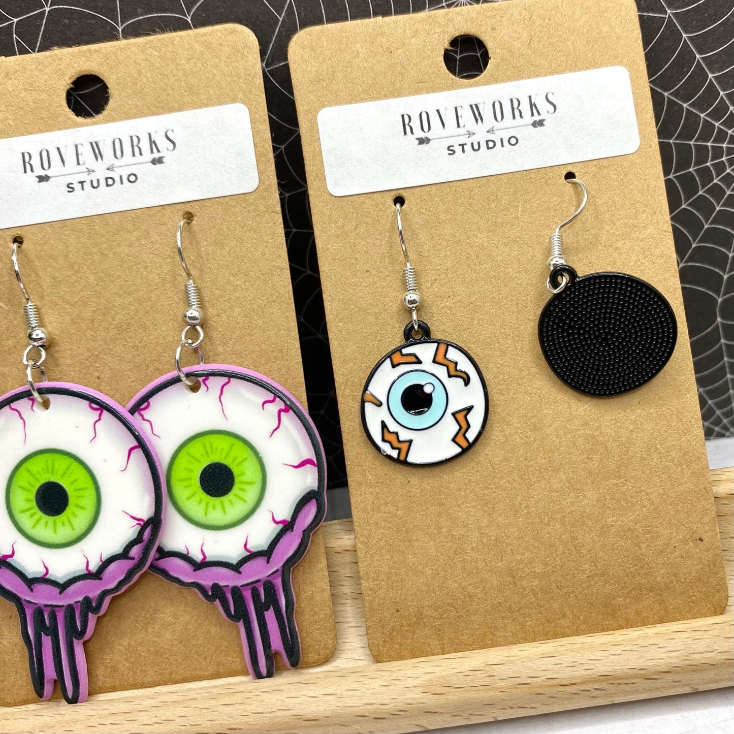 BLOODSHOT EYES Halloween Earrings