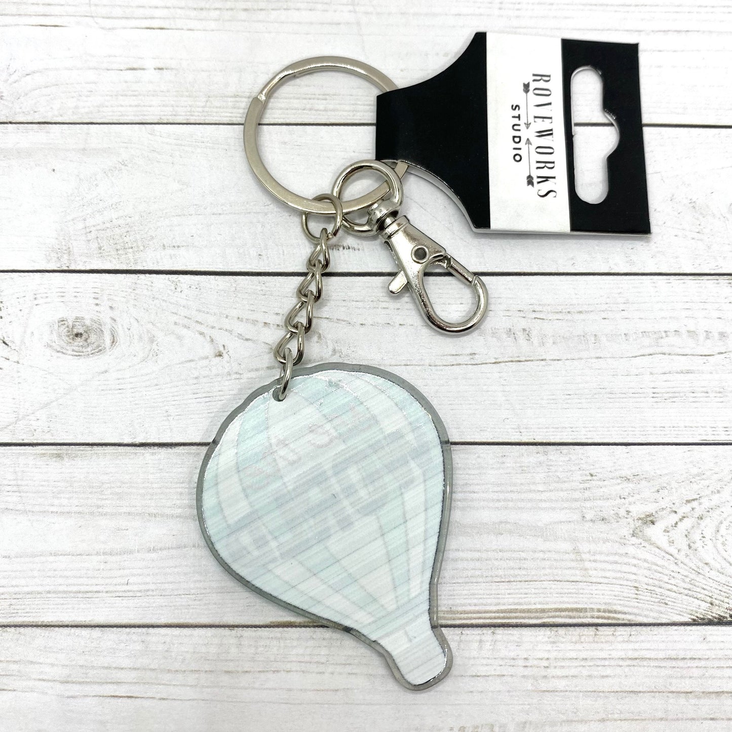 See The World Hot Air Balloon KEYCHAIN