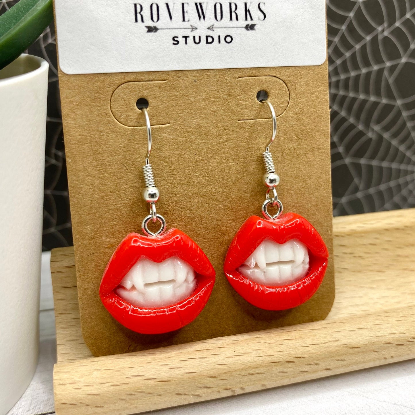 Spooky VAMPIRE TEETH Earrings
