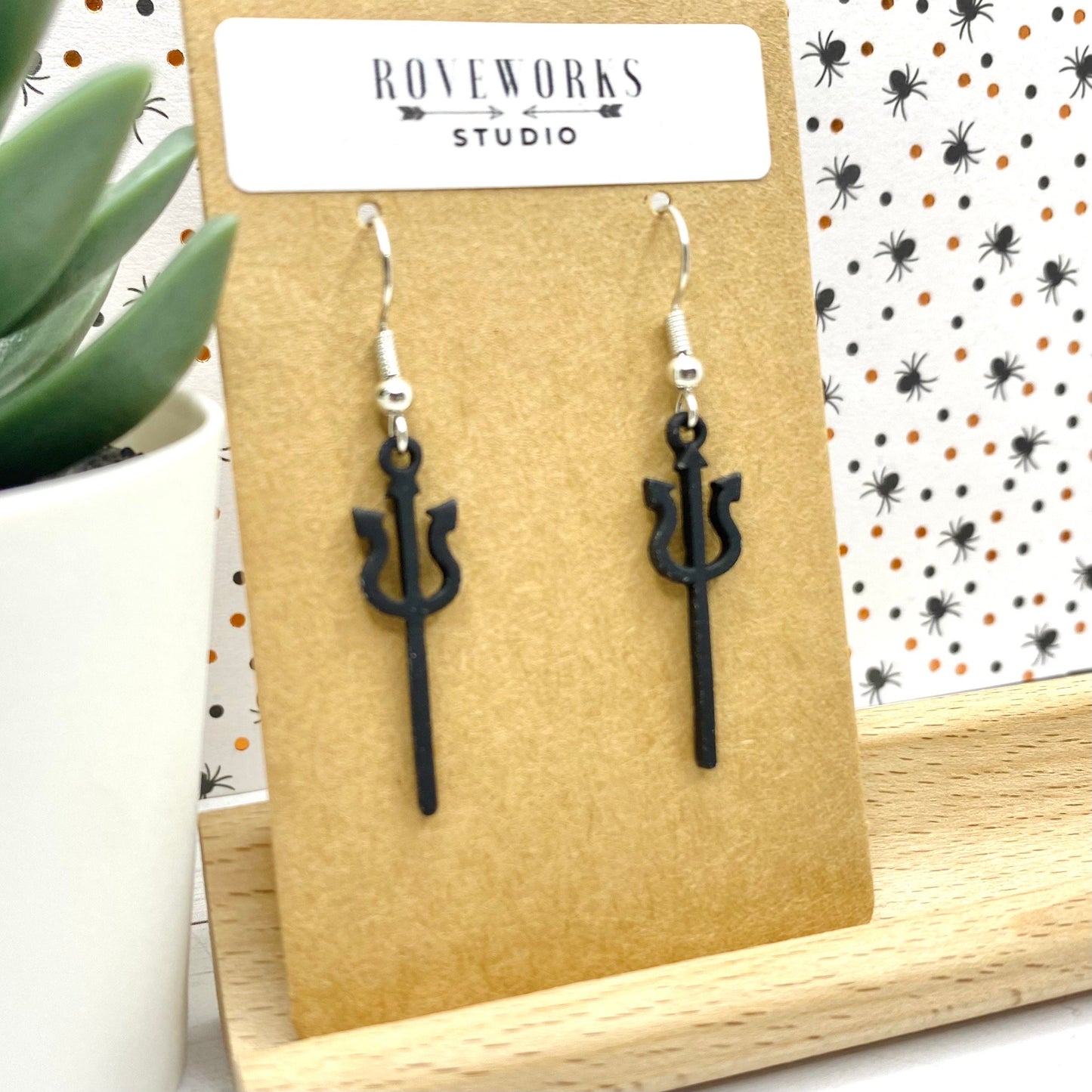Small TRIDENT Earrings