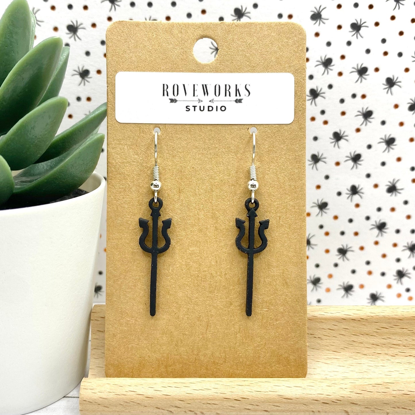 Small TRIDENT Earrings