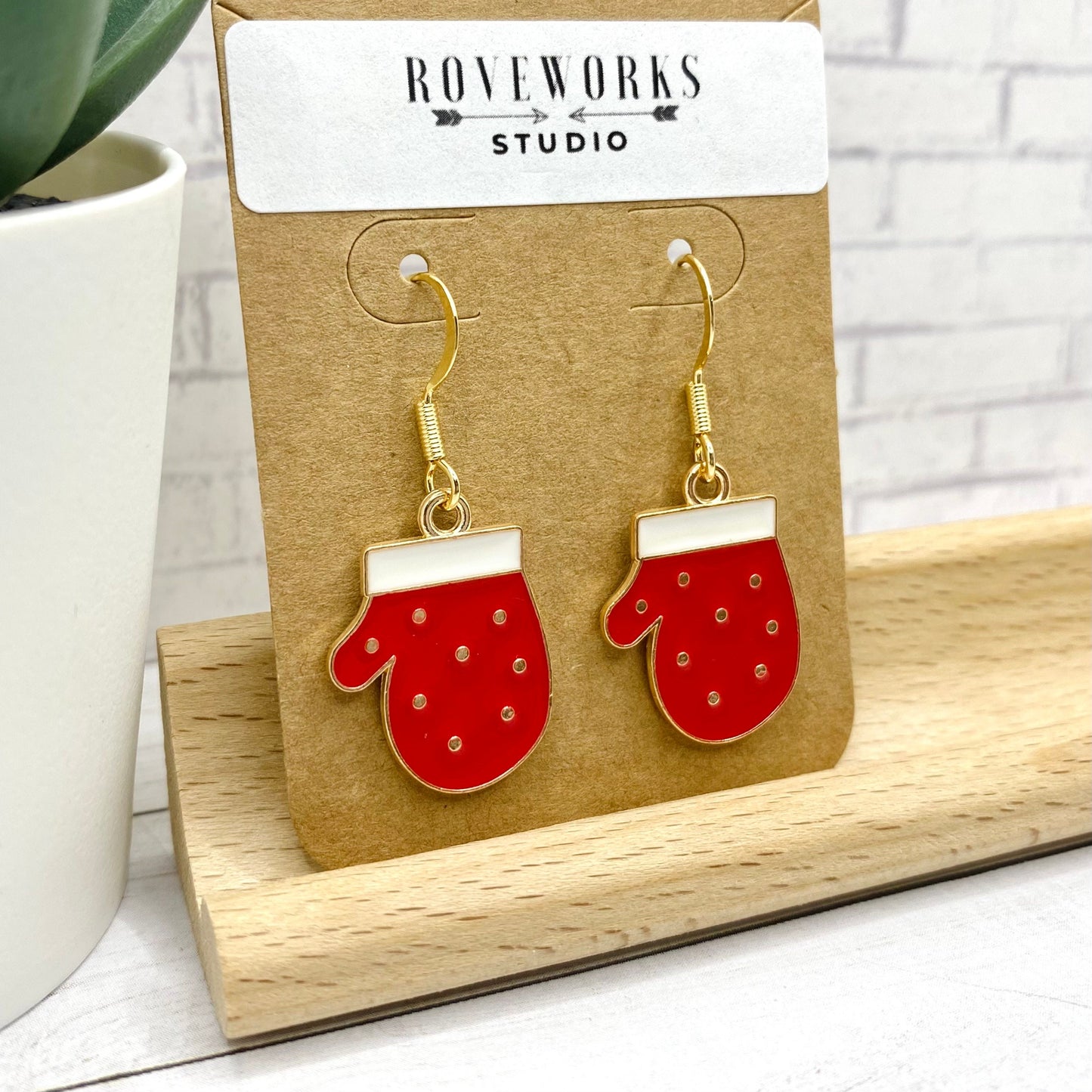 CHRISTMAS MITTENS Earrings