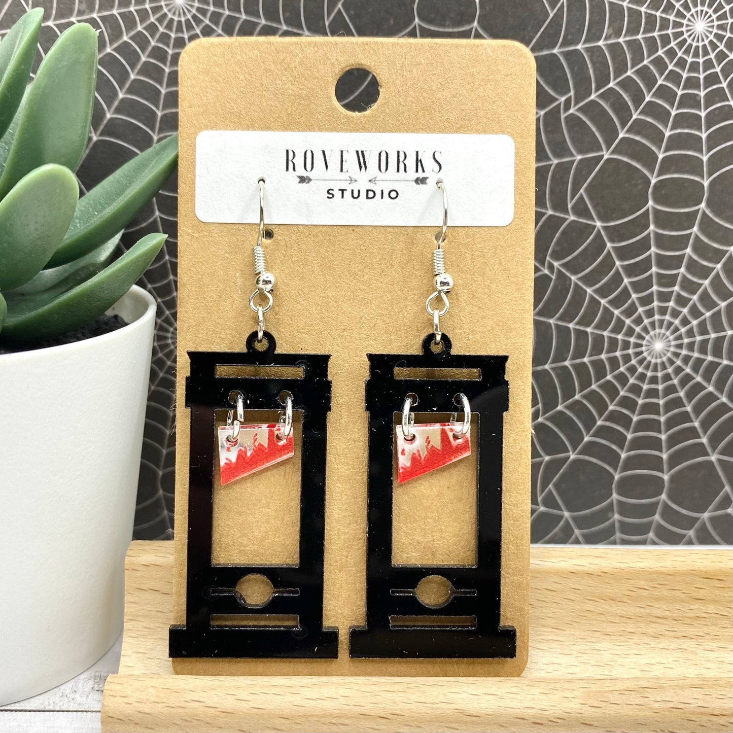 Creepy Bloody WEAPON Earrings