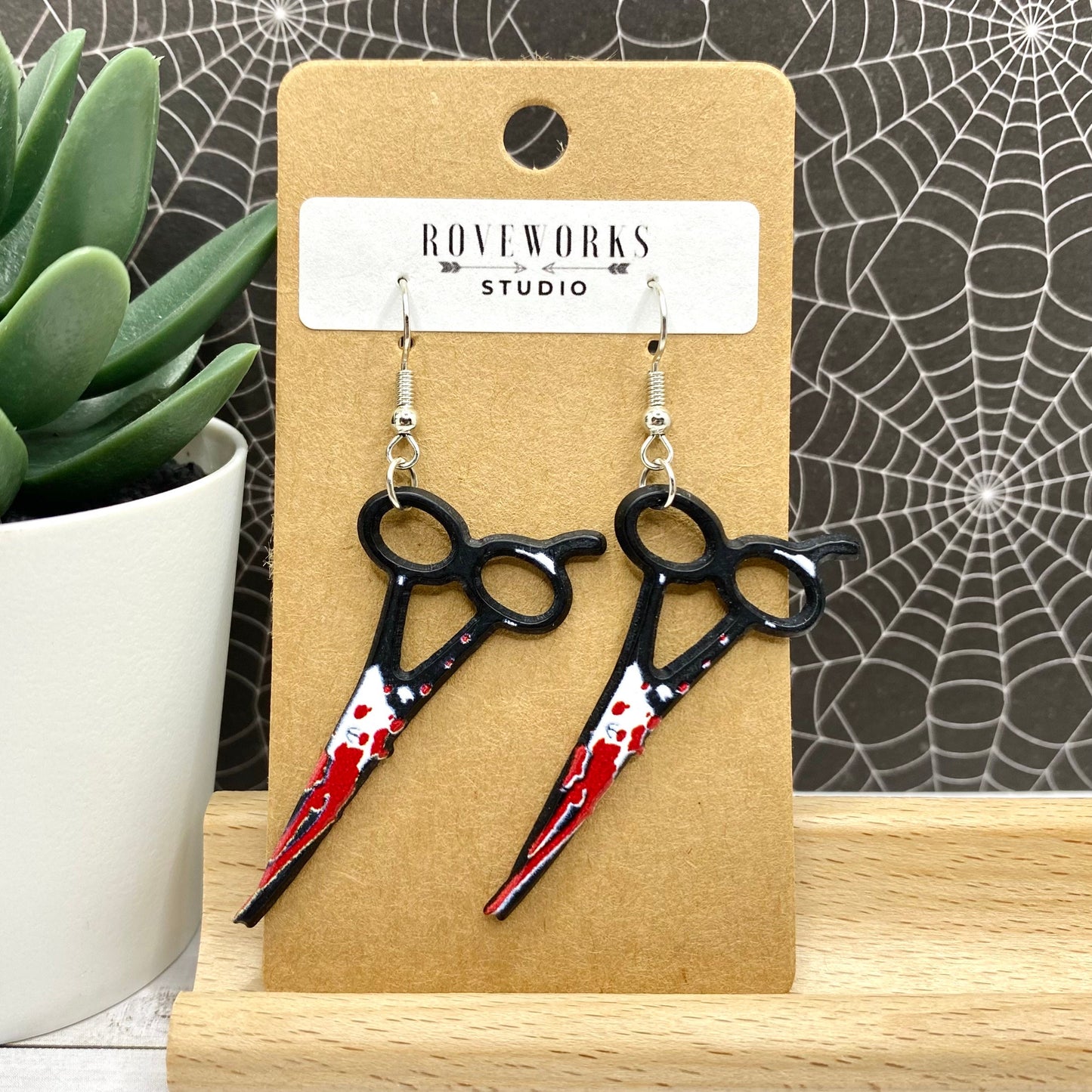 Creepy Bloody WEAPON Earrings