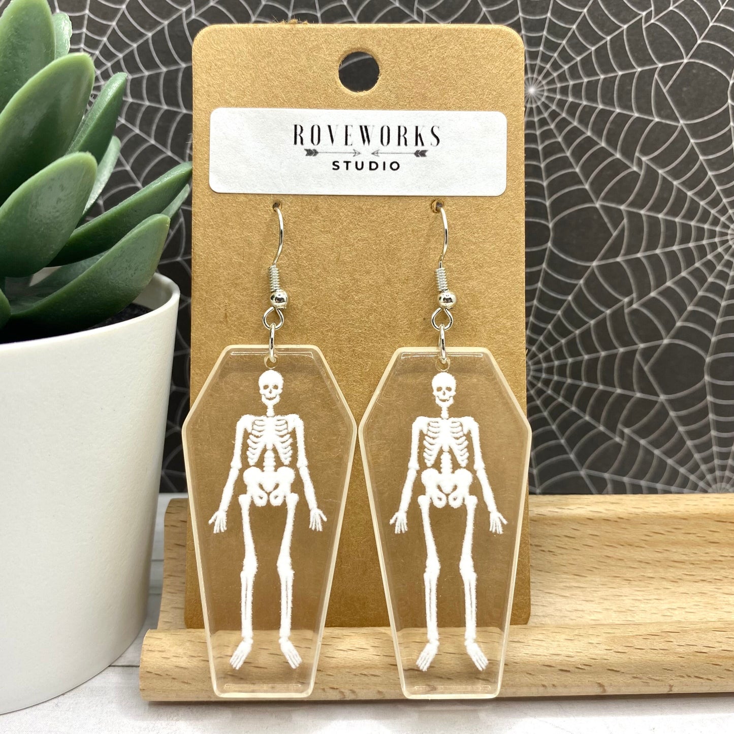 COFFIN SKELETON Earrings