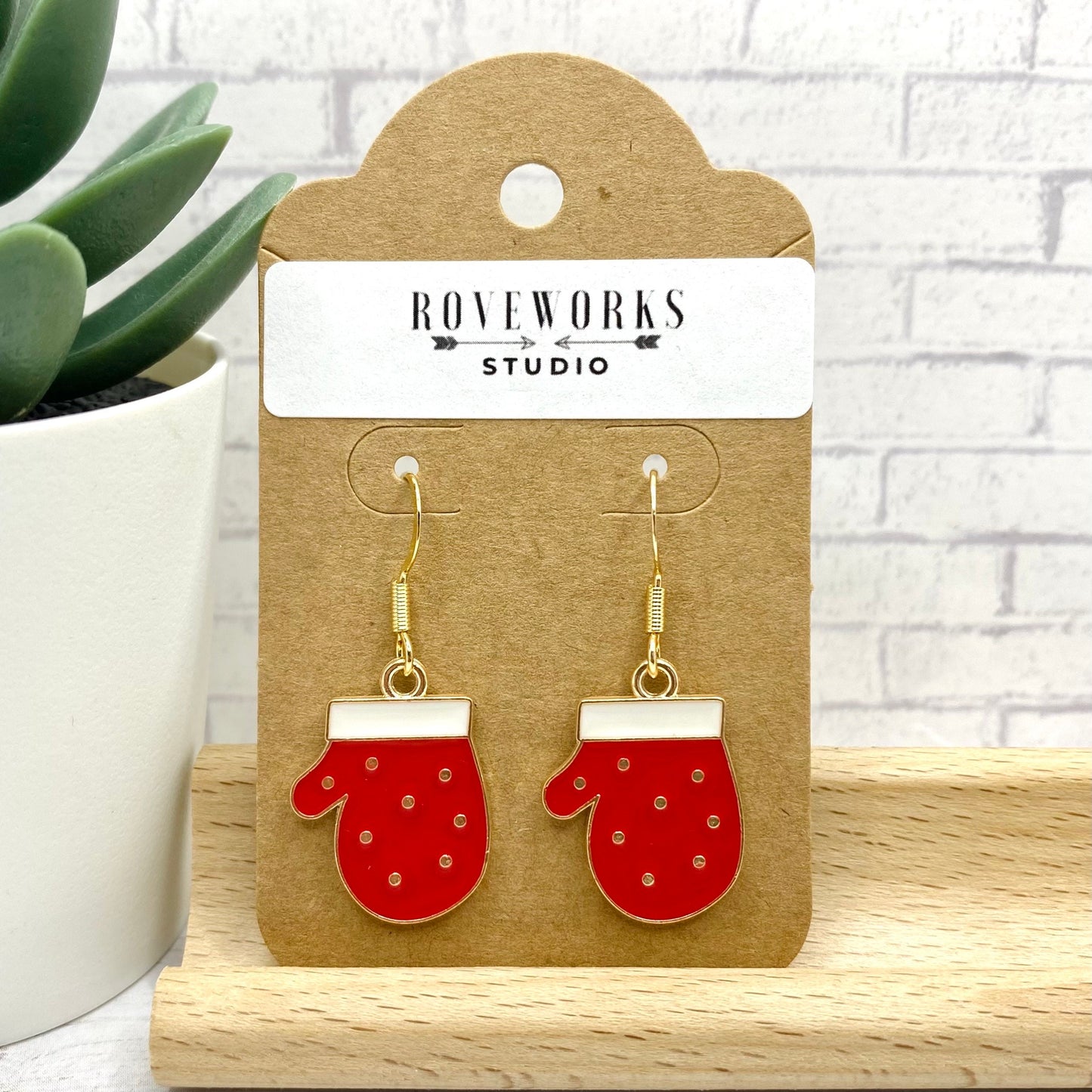 CHRISTMAS MITTENS Earrings