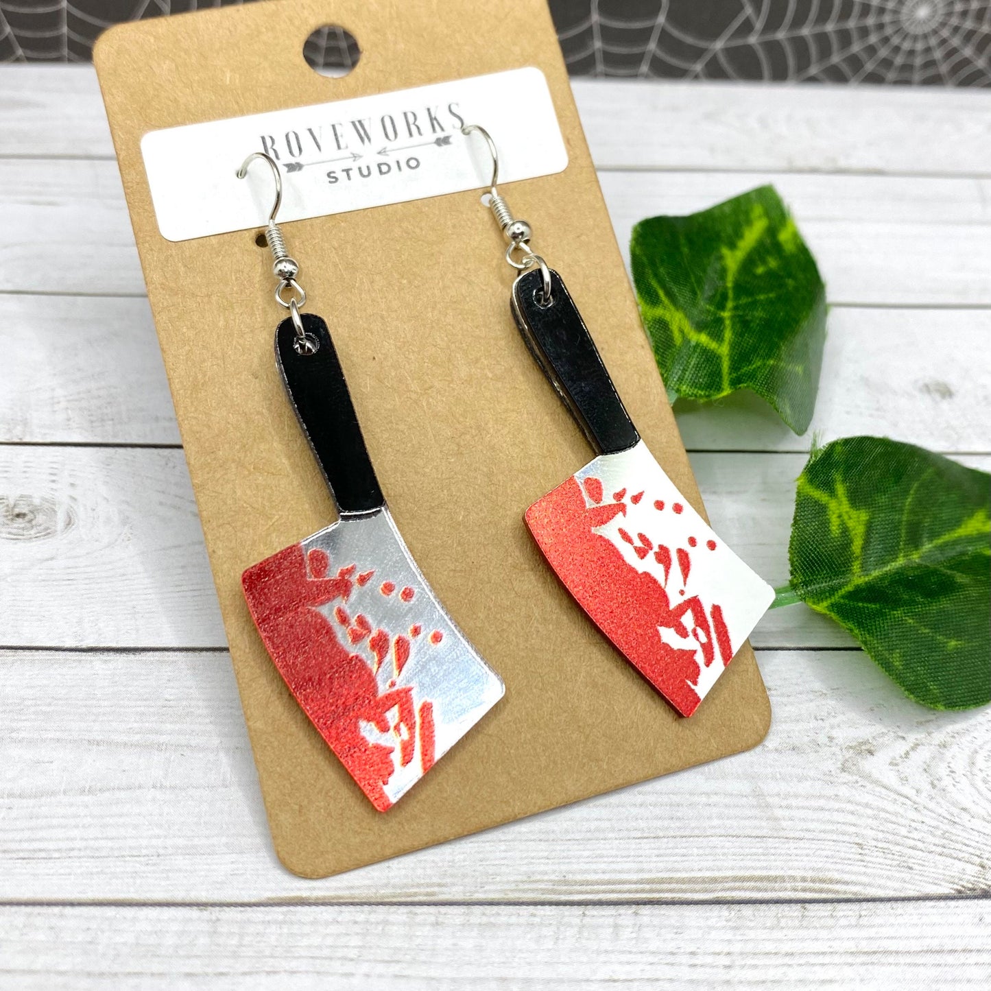 Creepy Bloody WEAPON Earrings