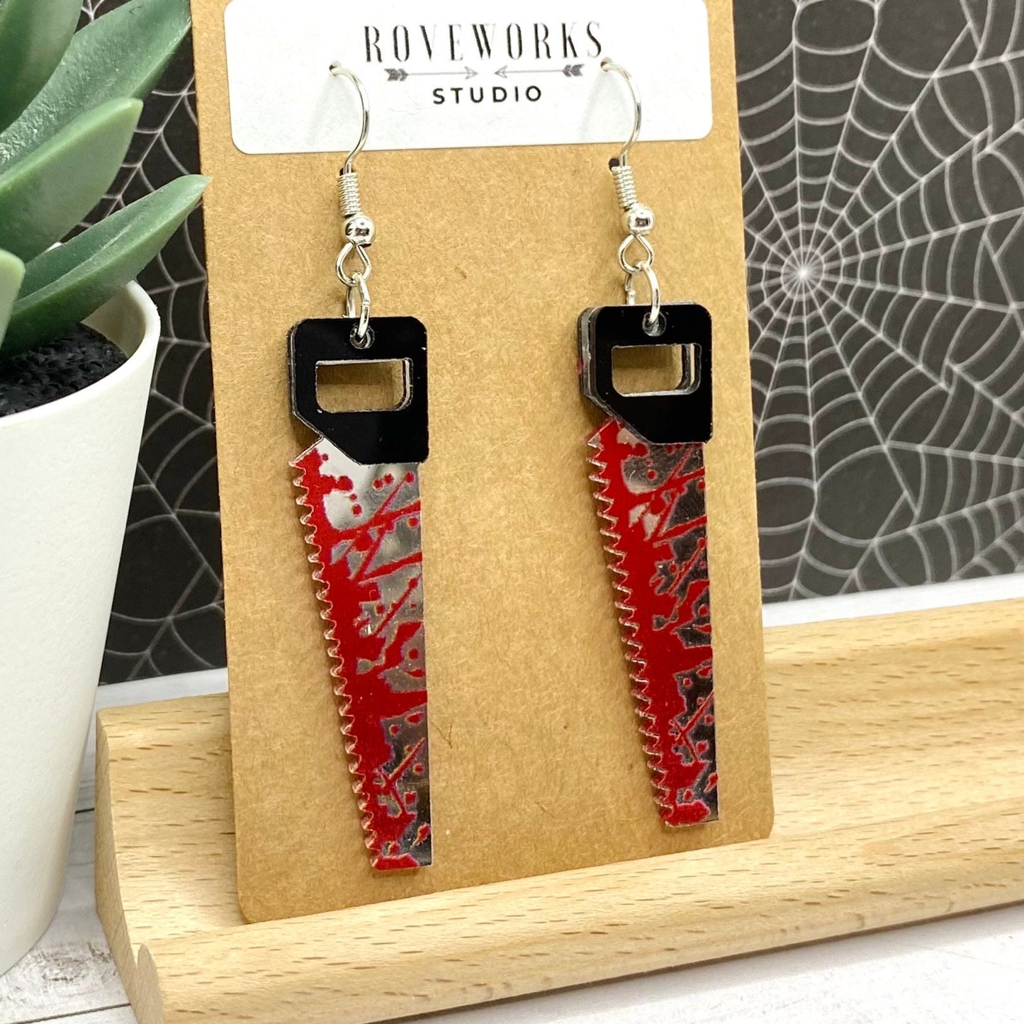 Creepy Bloody WEAPON Earrings