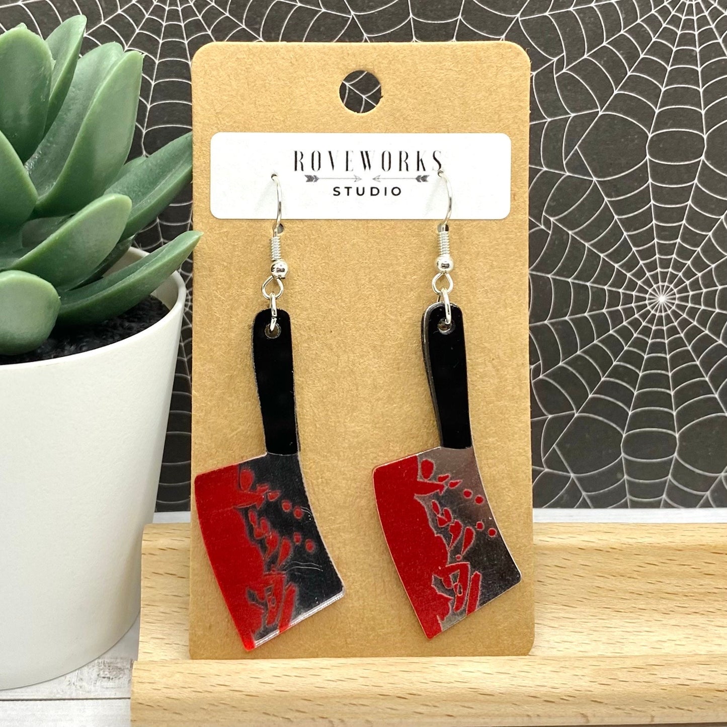 Creepy Bloody WEAPON Earrings