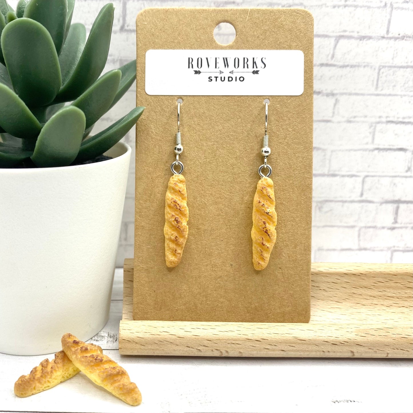 Bread & CINNAMON ROLL Earrings
