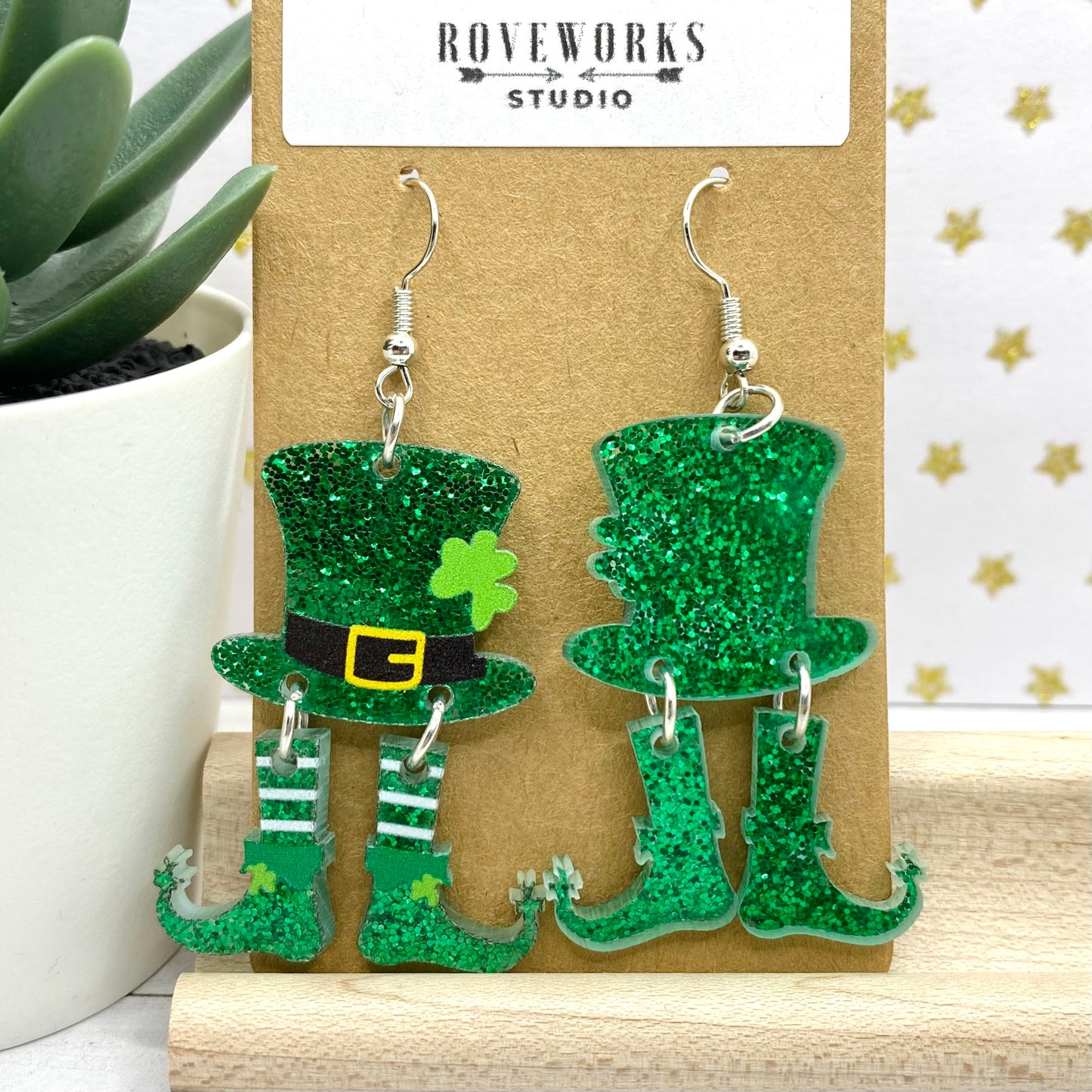 LEPRECHAUN St. Patrick’s Day Earrings