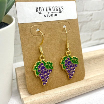 Small GRAPE EARRINGS