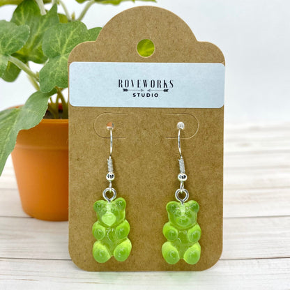 GUMMY BEAR Candies Dangley Earrings