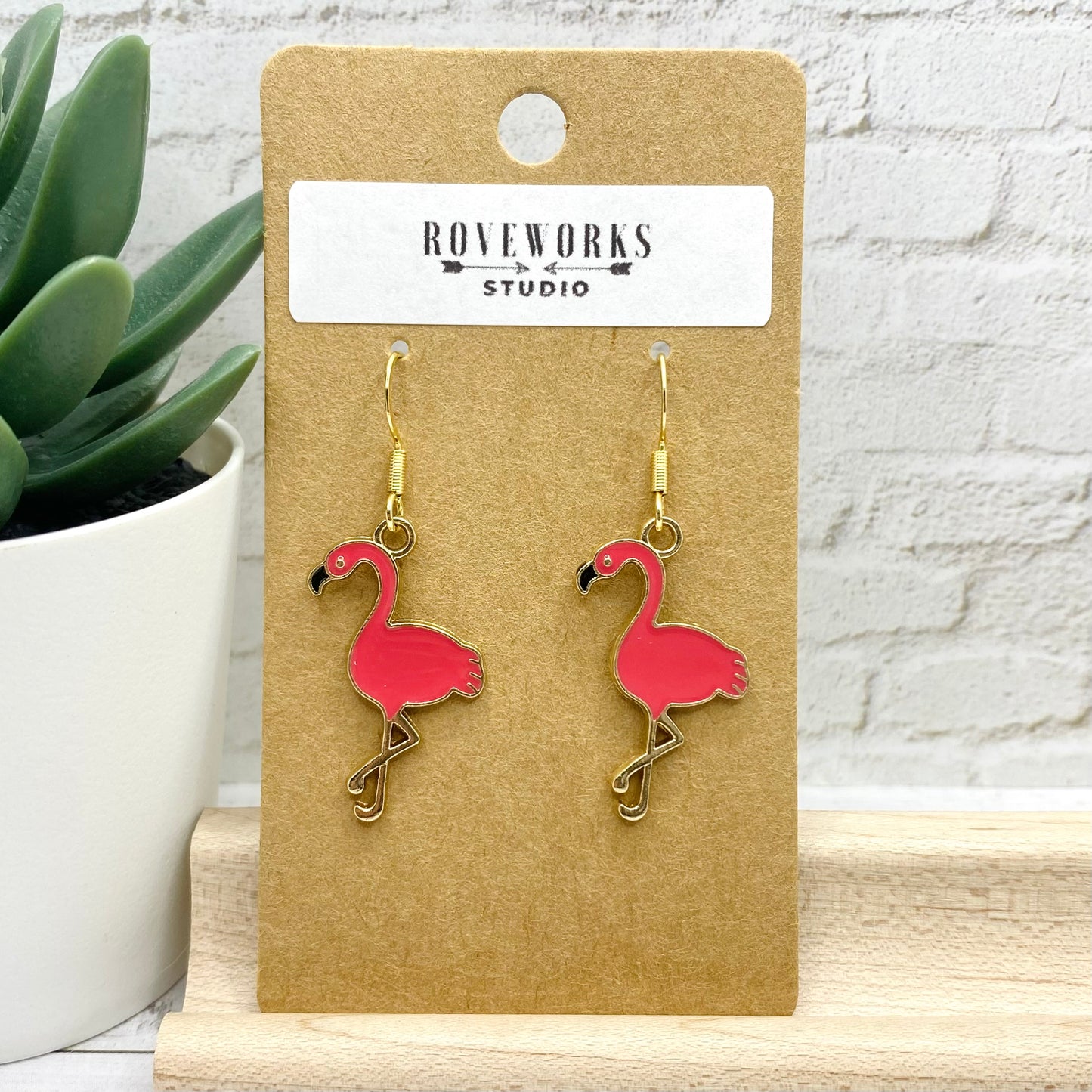 PINK FLAMINGO Earrings