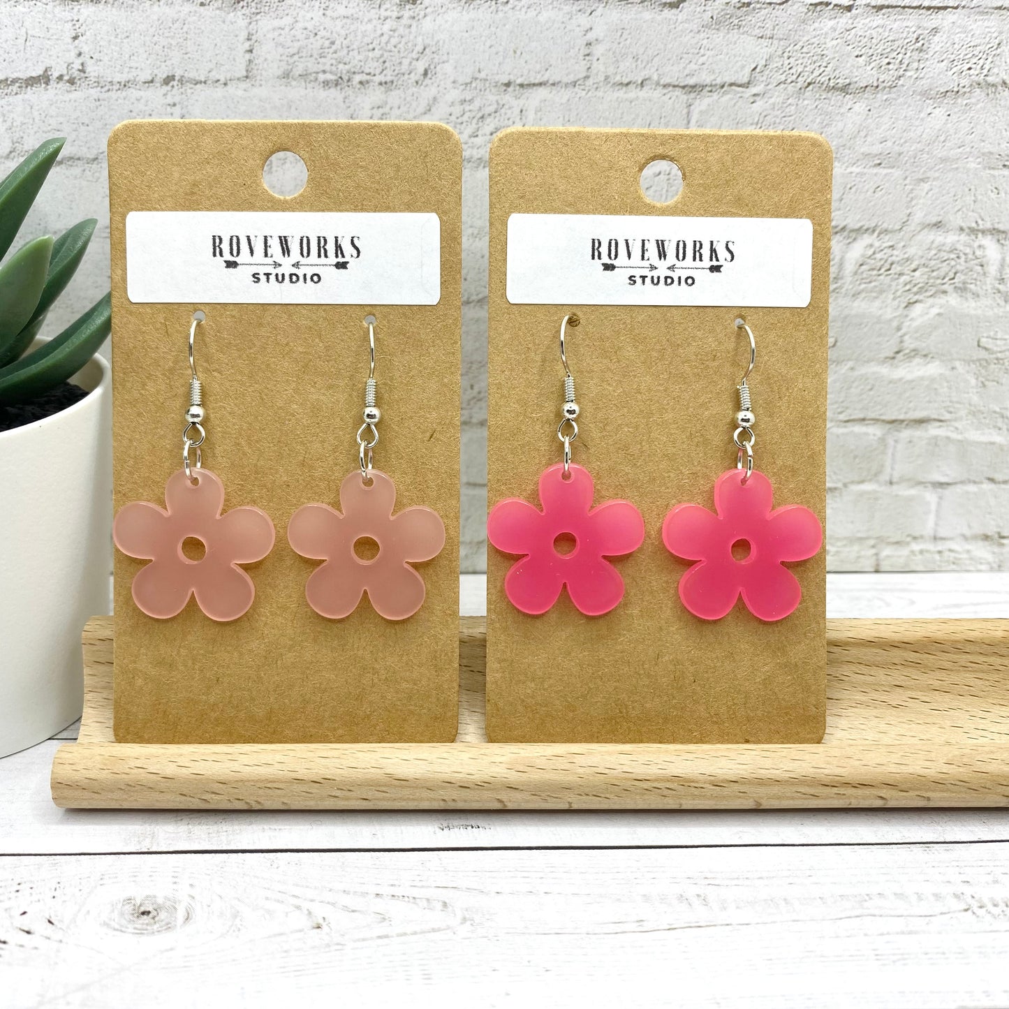 Retro DAISY FLOWER Colorful Earrings