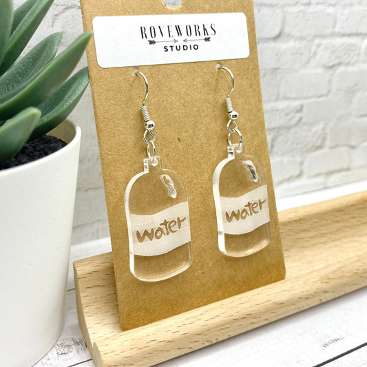 DRINK YOUR WATER Earrings