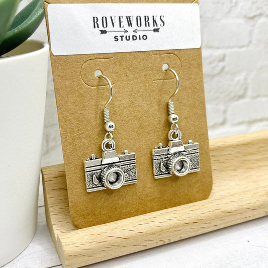 Small CAMERA Earrings