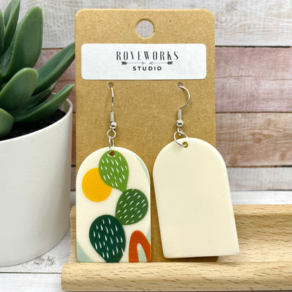 PLANT SCENES with Sunrises Earrings