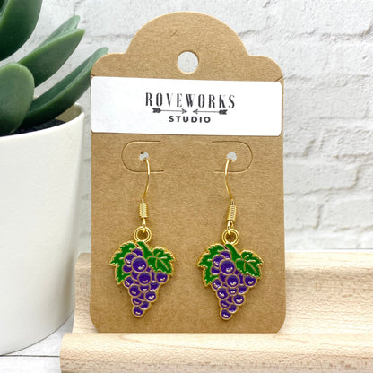Small GRAPE EARRINGS