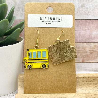 SCHOOL BUS Earrings