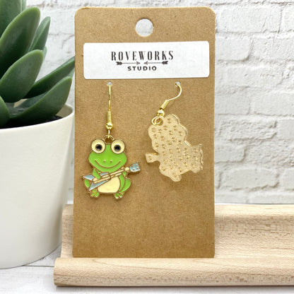 MUSICAL FROGS Earrings