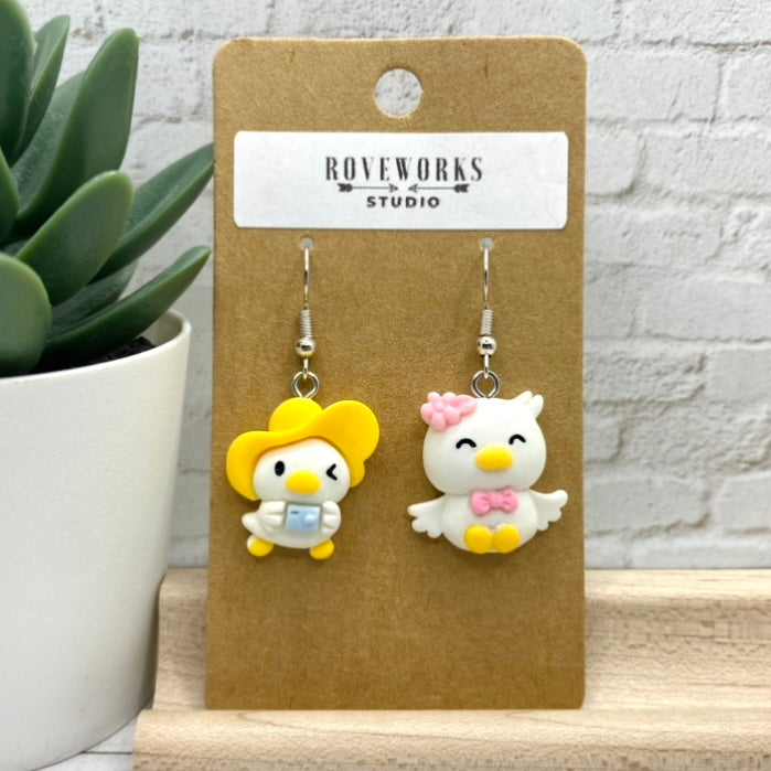 Paparazzi DUCKS Springtime Easter Chick Earrings