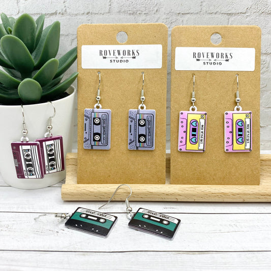 90’s CASSETTE TAPE Earrings