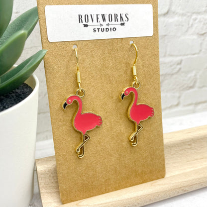 PINK FLAMINGO Earrings