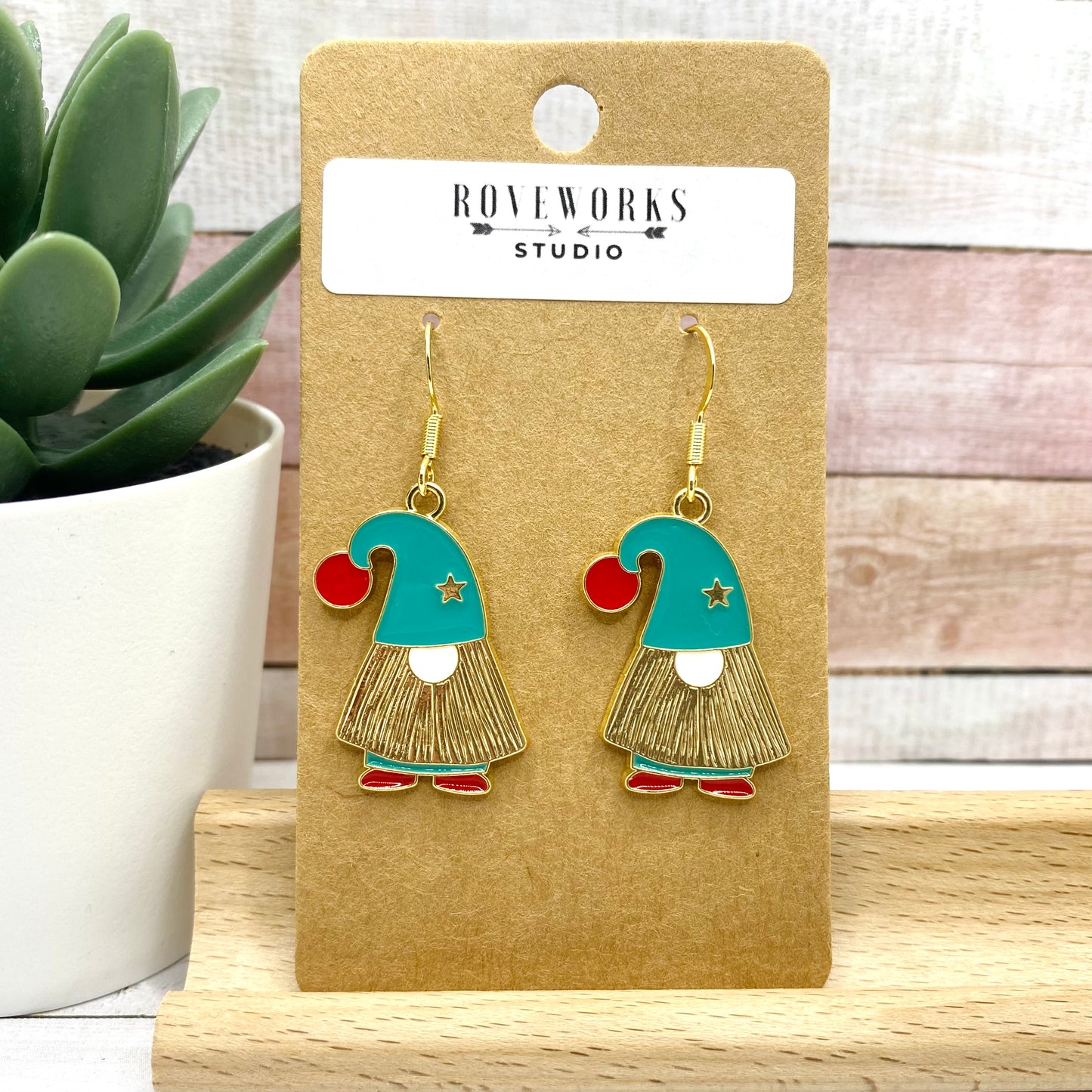 Christmas GNOME Earrings