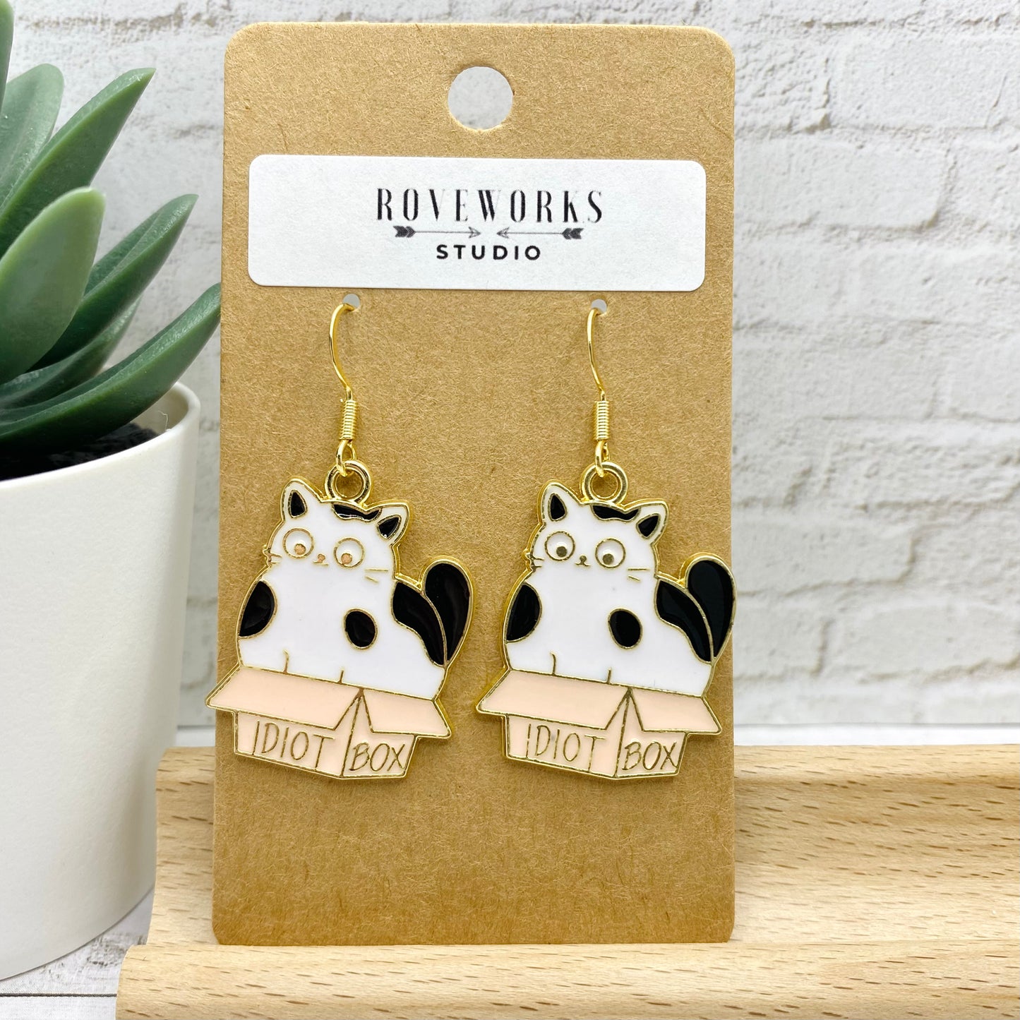 CATS IN BOXES Earrings