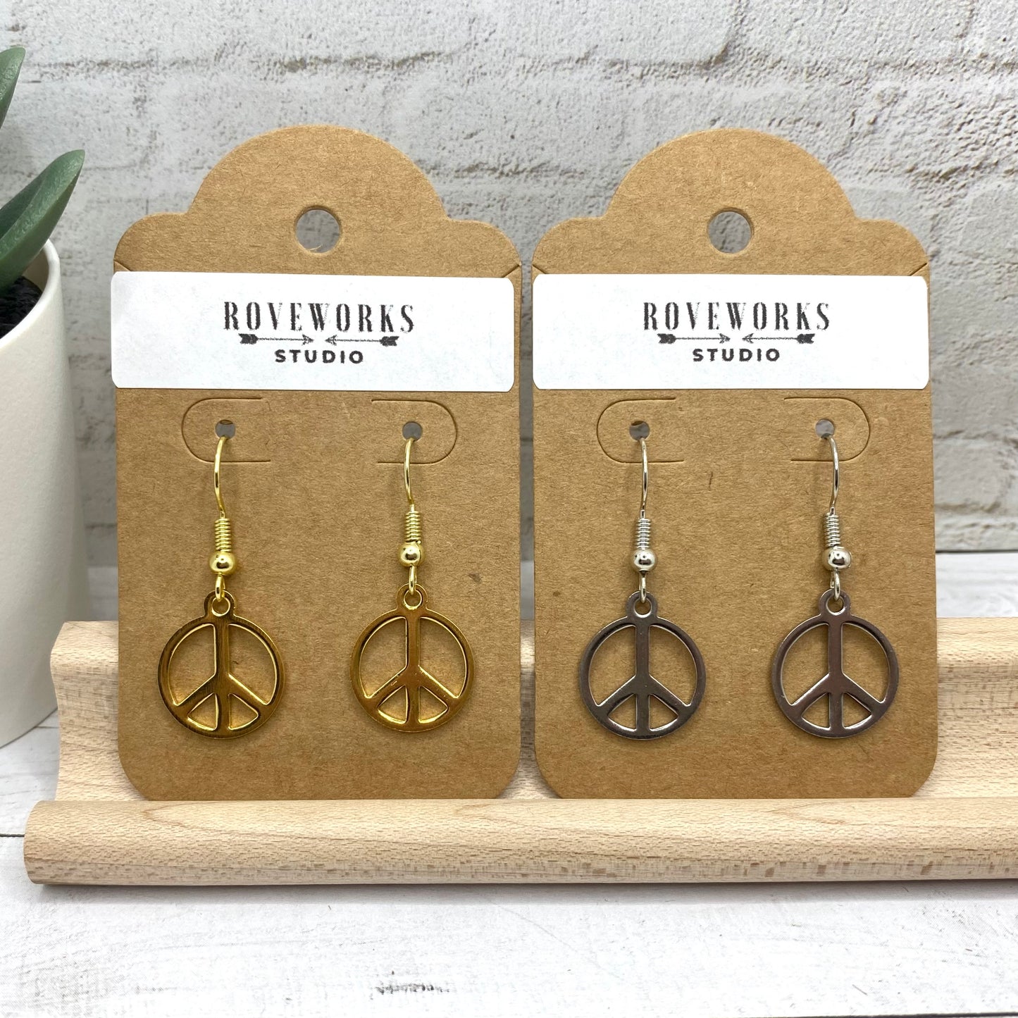 PEACE SIGN Earrings