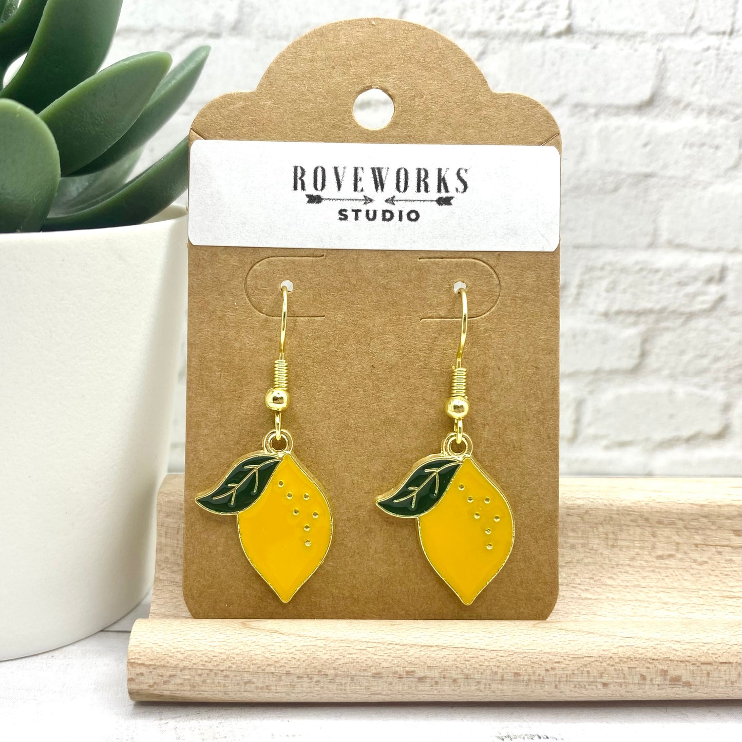 Little LEMON EARRINGS