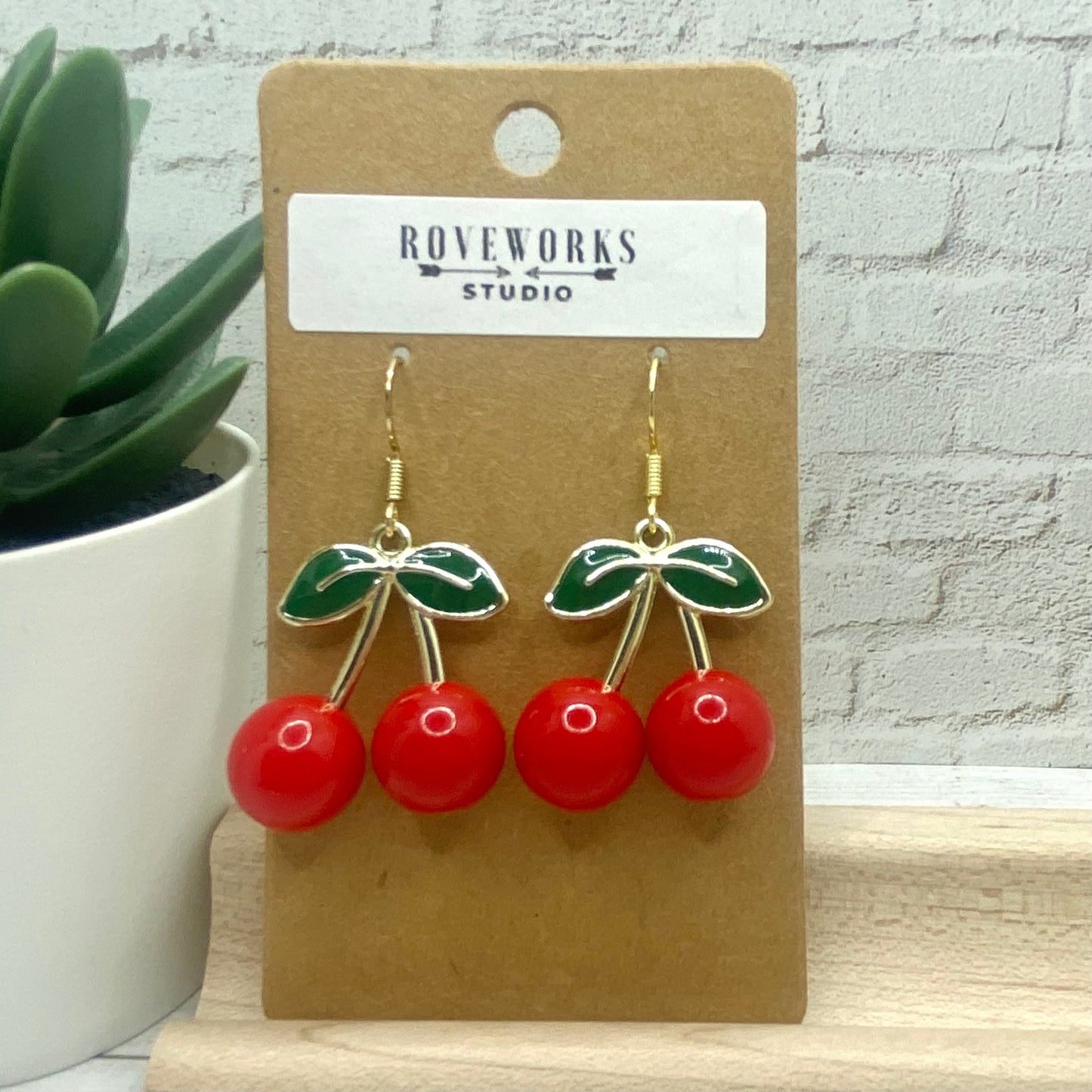 CHERRY Earrings - 2 colors to choose from