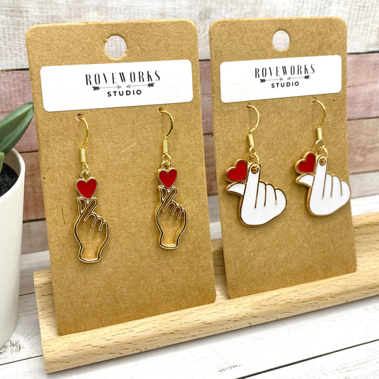 FINGER HEART Earrings