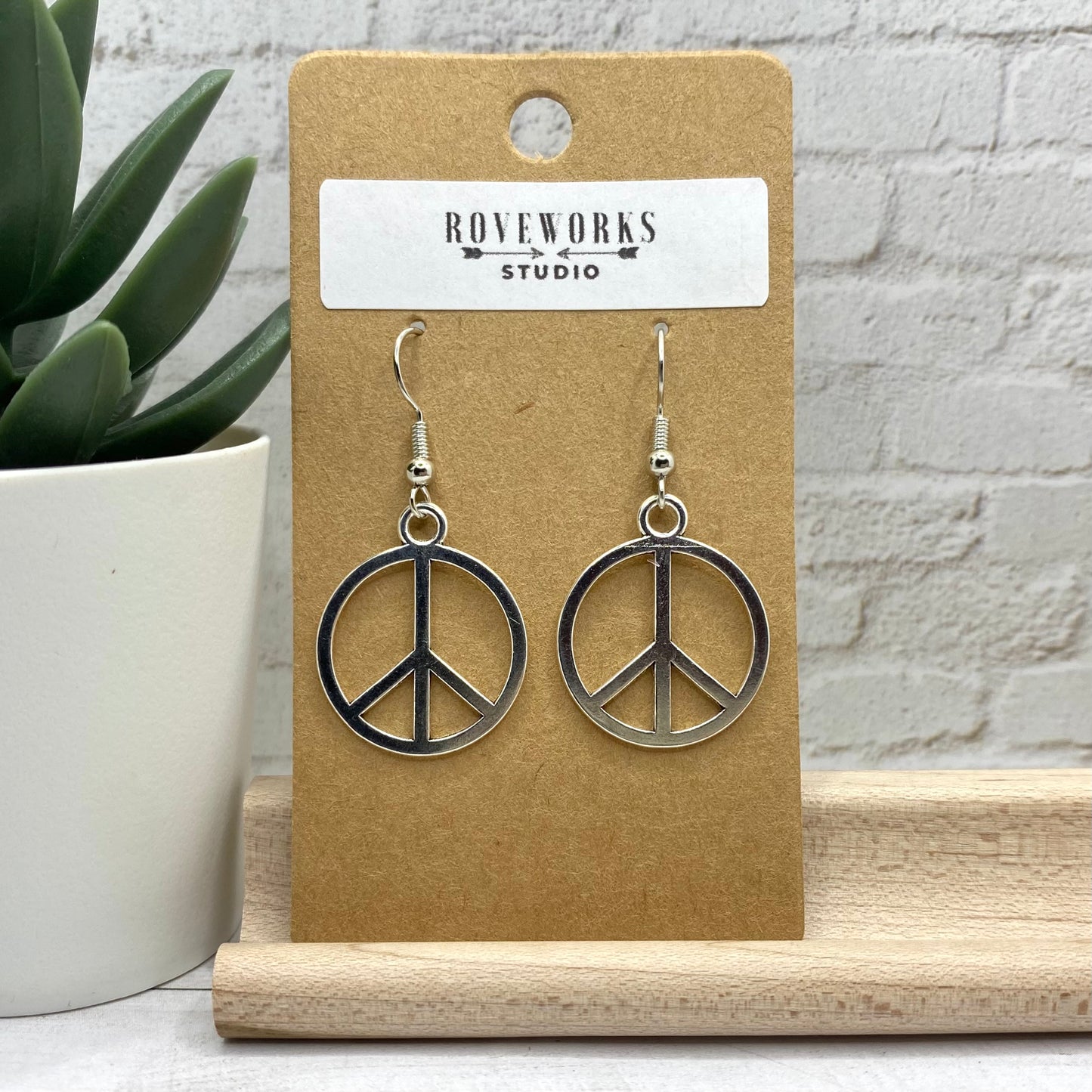 PEACE SIGN Earrings