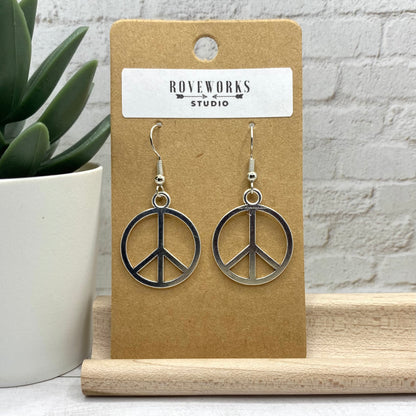 PEACE SIGN Earrings