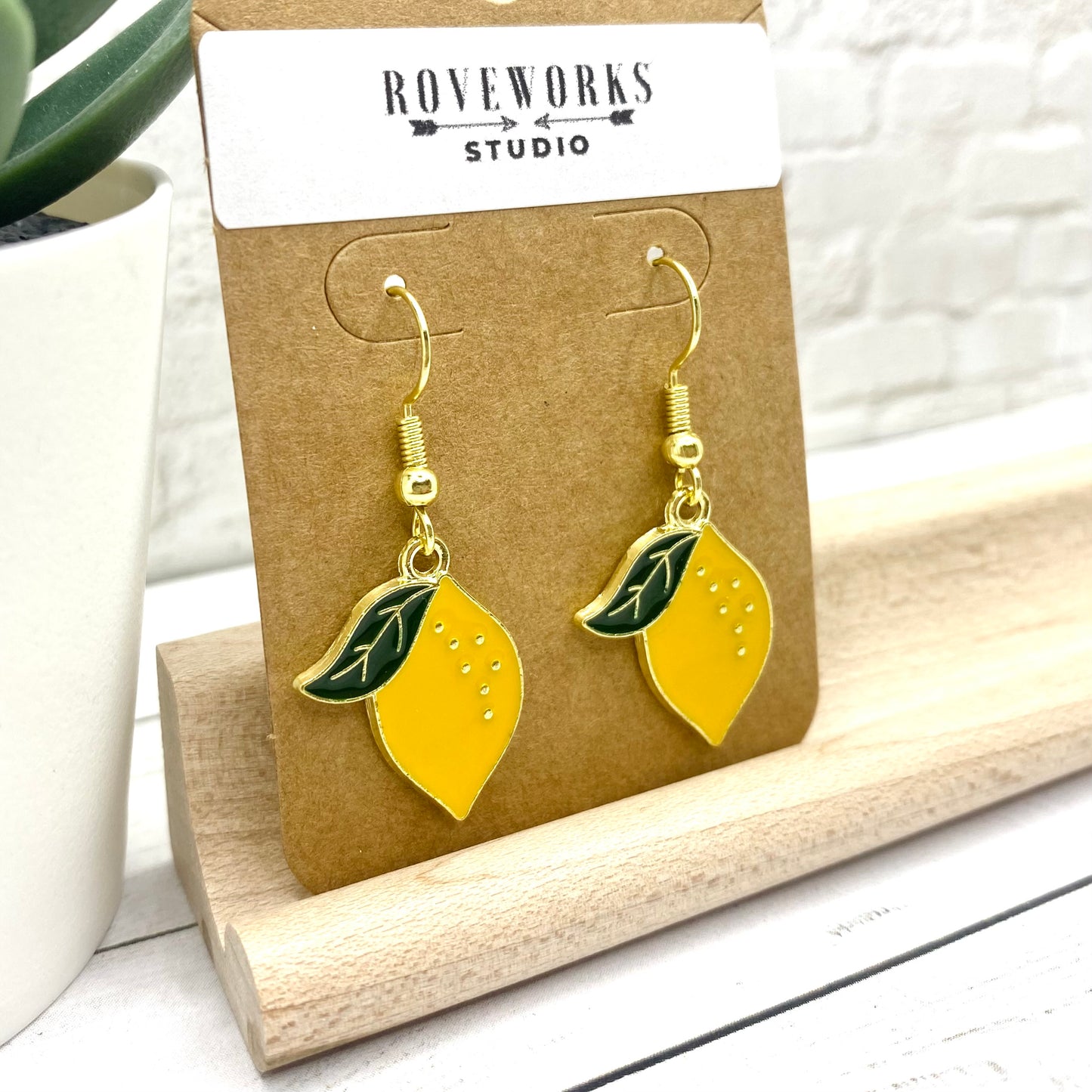 Little LEMON EARRINGS