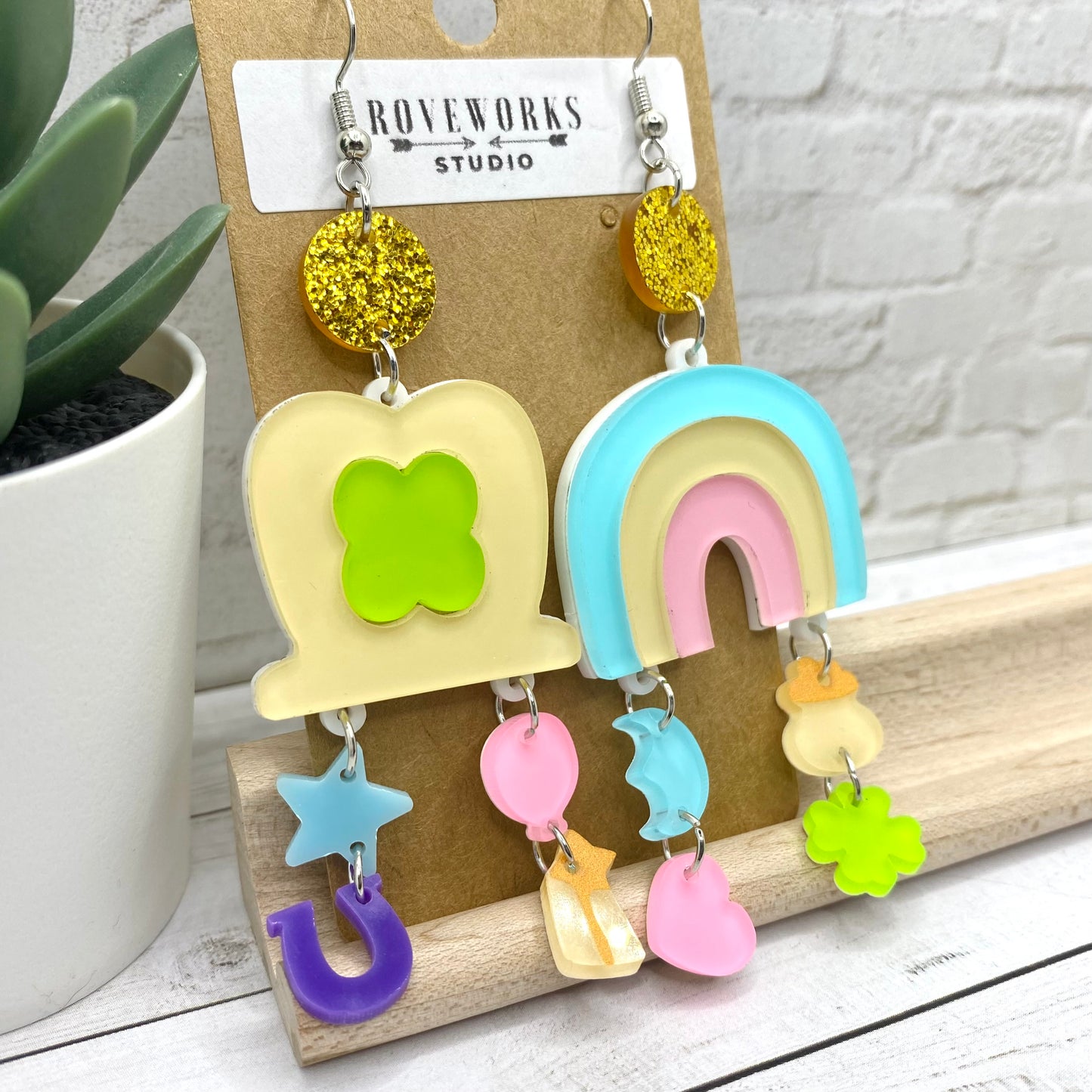 LUCKY CHARMS St. Patrick’s Day Earrings