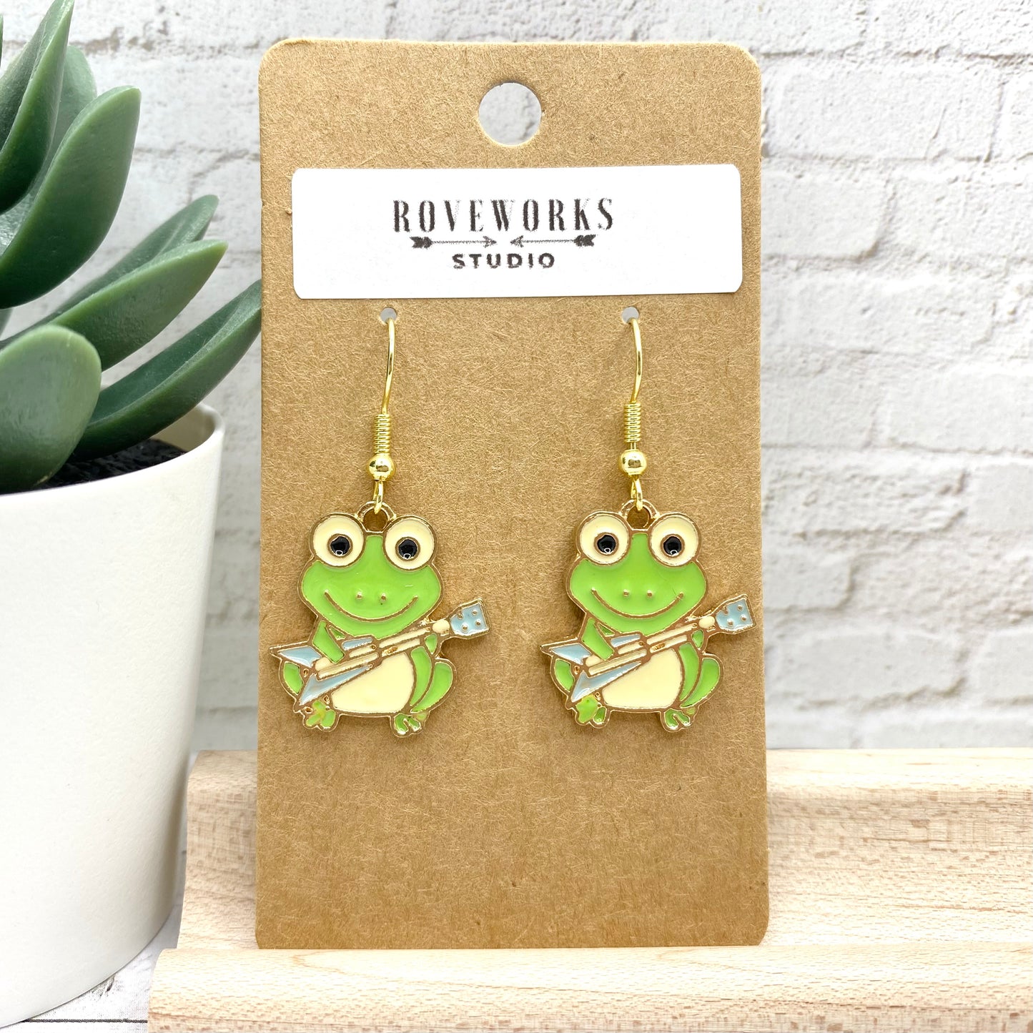 MUSICAL FROGS Earrings