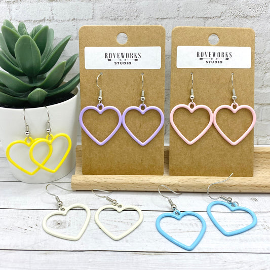 HEART Outline Earrings