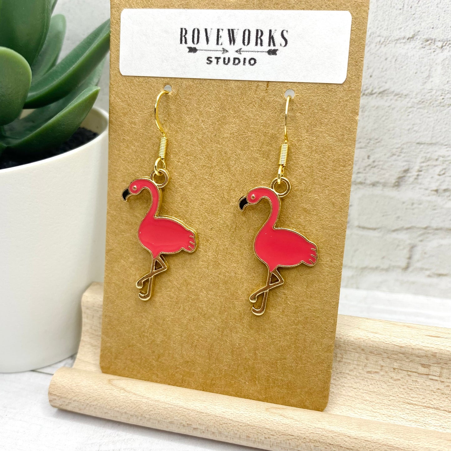 PINK FLAMINGO Earrings