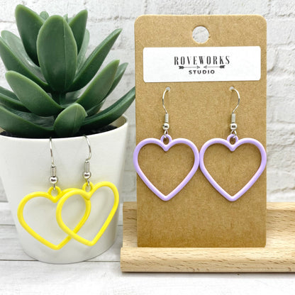 HEART Outline Earrings