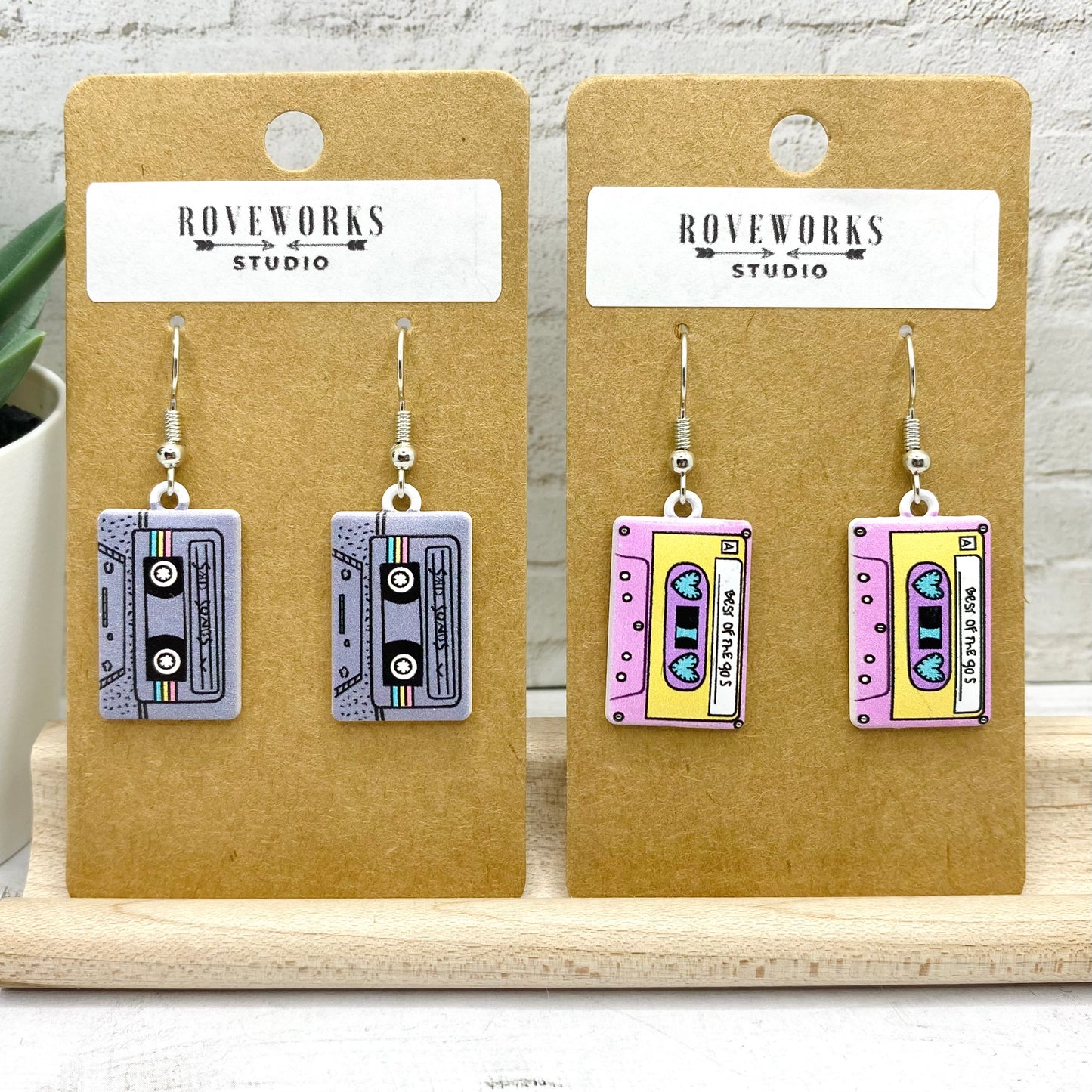 90’s CASSETTE TAPE Earrings