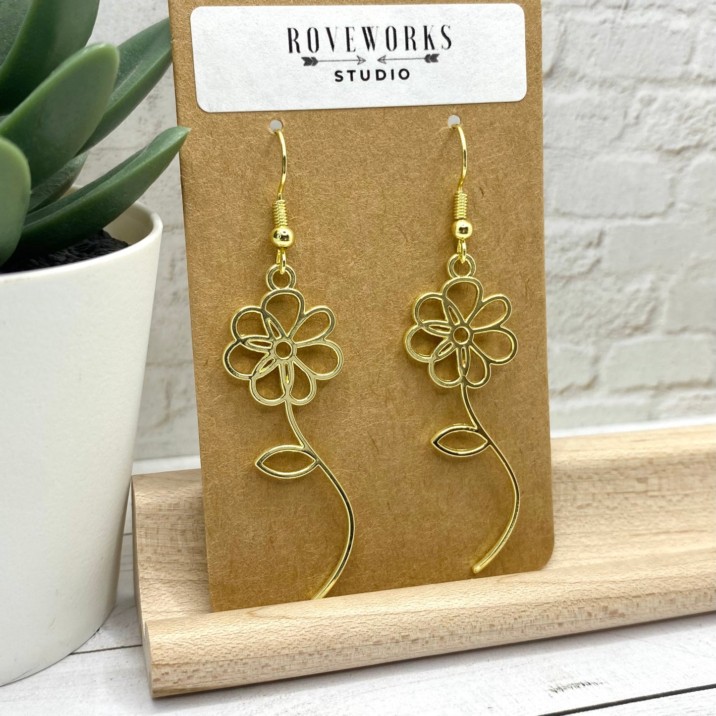 Pretty DAISY FLOWER Earrings