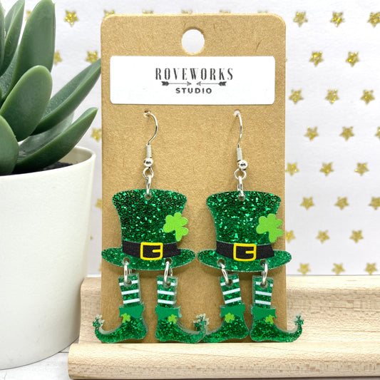 LEPRECHAUN St. Patrick’s Day Earrings