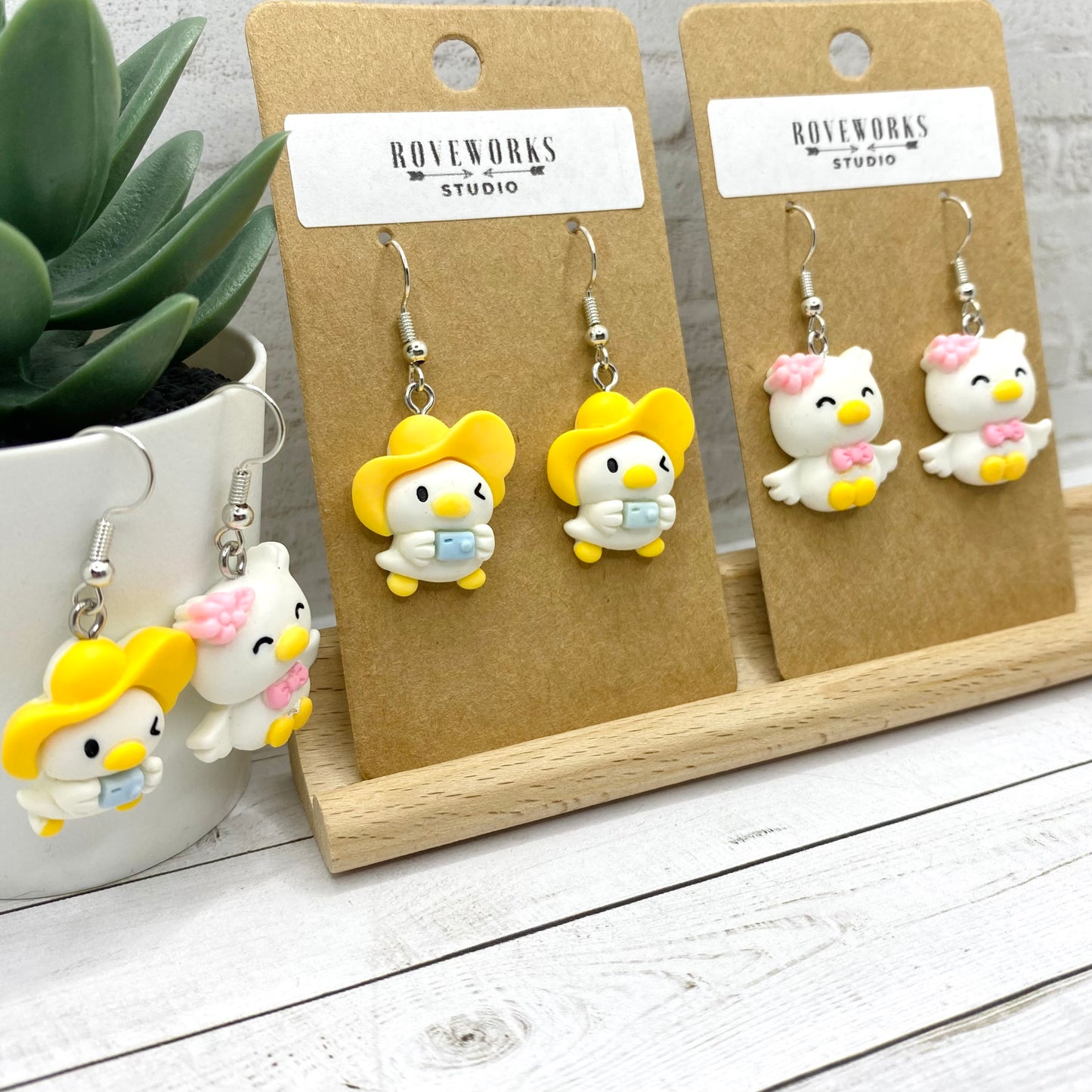 Paparazzi DUCKS Springtime Easter Chick Earrings