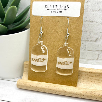 DRINK YOUR WATER Earrings