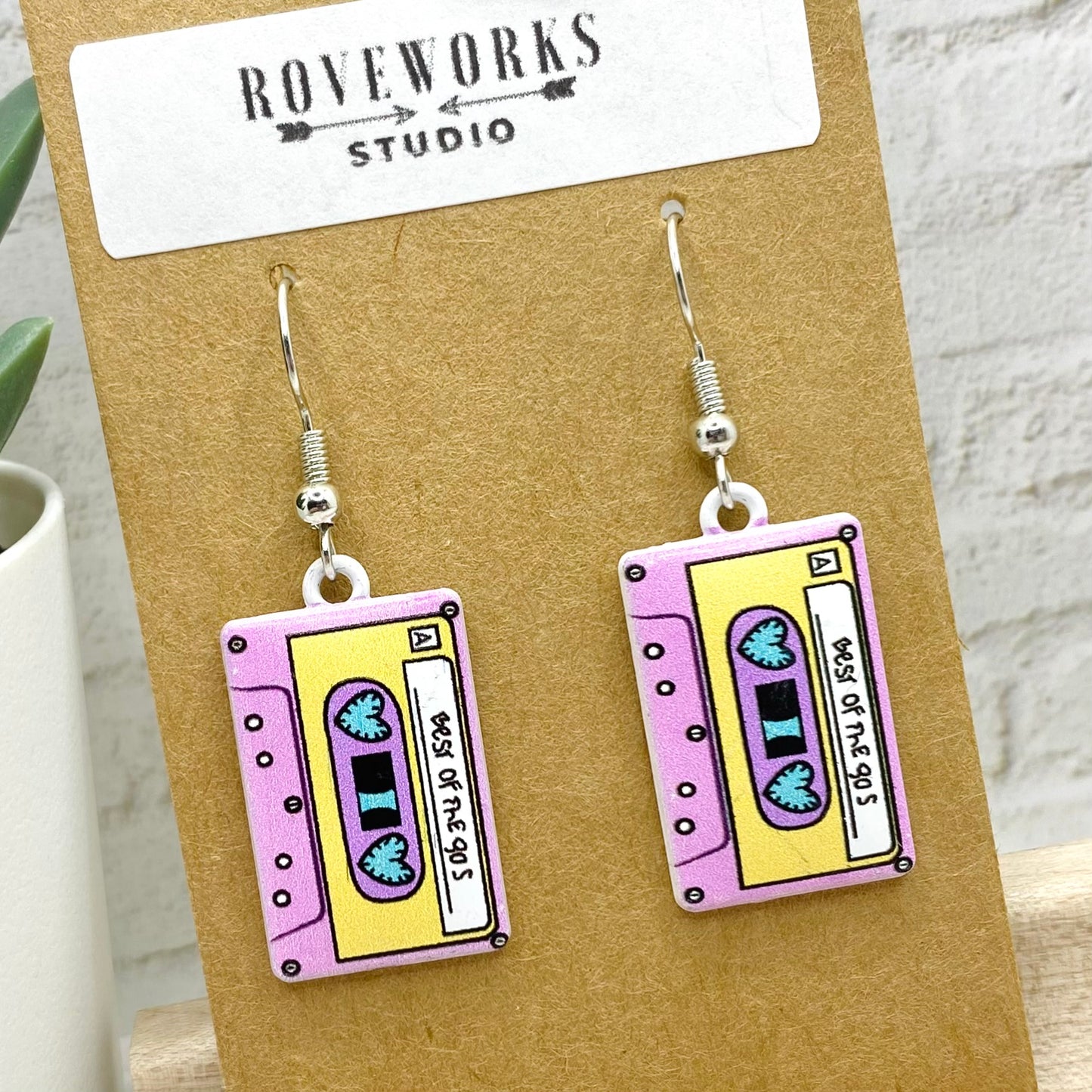 90’s CASSETTE TAPE Earrings